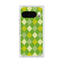 Premium Square Case with Pixelsnap［ Argyle - Green ］