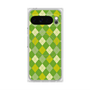 Premium Square Case with Pixelsnap［ Argyle - Green ］