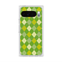 Premium Square Case with Pixelsnap［ Argyle - Green ］