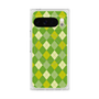 Premium Square Case with Pixelsnap［ Argyle - Green ］