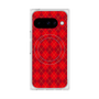 Premium Square Case with Pixelsnap［ Argyle - Red ］