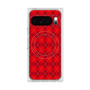 Premium Square Case with Pixelsnap［ Argyle - Red ］