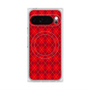 Premium Square Case with Pixelsnap［ Argyle - Red ］