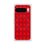 Premium Square Case with Pixelsnap［ Argyle - Red ］