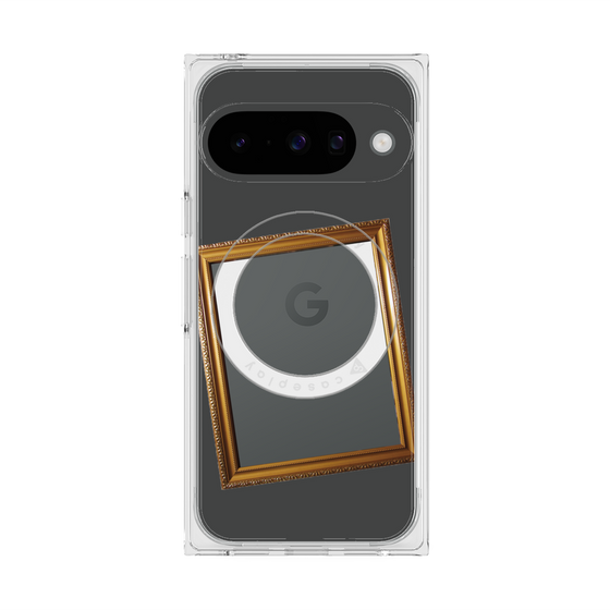 Premium Square Case with Pixelsnap［ Photo Frame - Gray ］