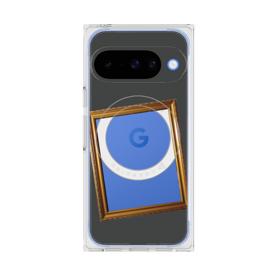 Premium Square Case with Pixelsnap［ Photo Frame - Gray ］