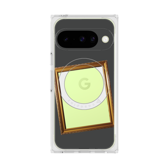 Premium Square Case with Pixelsnap［ Photo Frame - Gray ］