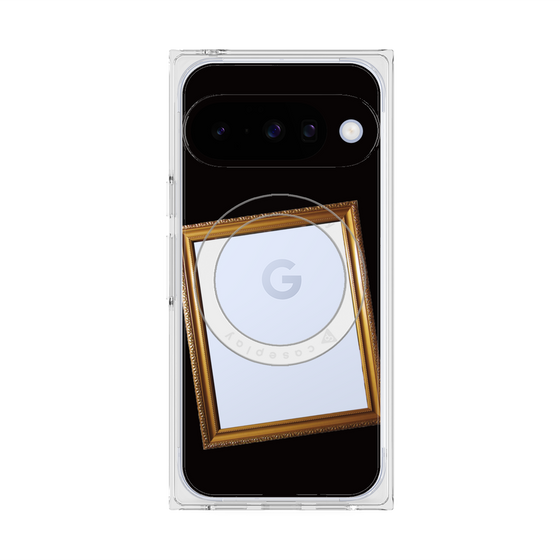 Premium Square Case with Pixelsnap［ Photo Frame - Black ］