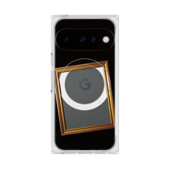 Premium Square Case with Pixelsnap［ Photo Frame - Black ］