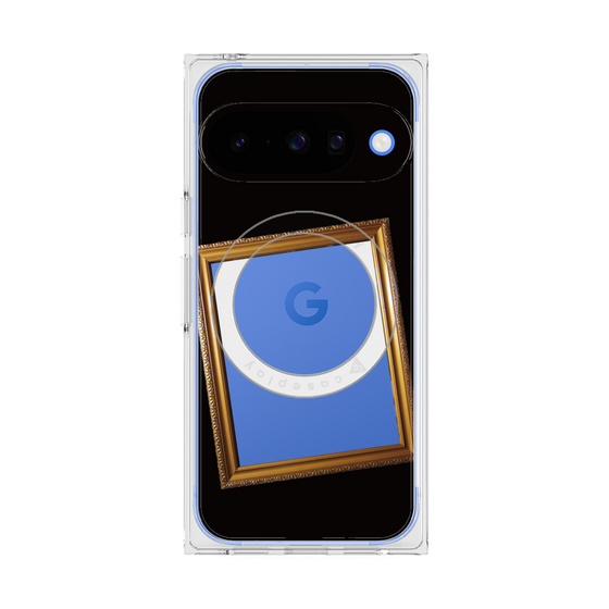 Premium Square Case with Pixelsnap［ Photo Frame - Black ］