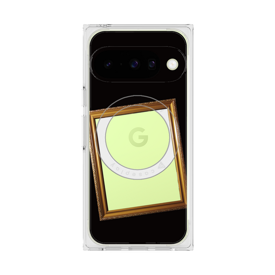 Premium Square Case with Pixelsnap［ Photo Frame - Black ］