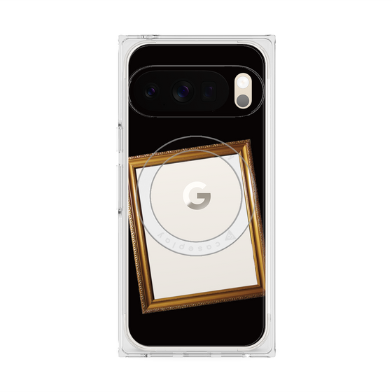 Premium Square Case with Pixelsnap［ Photo Frame - Black ］