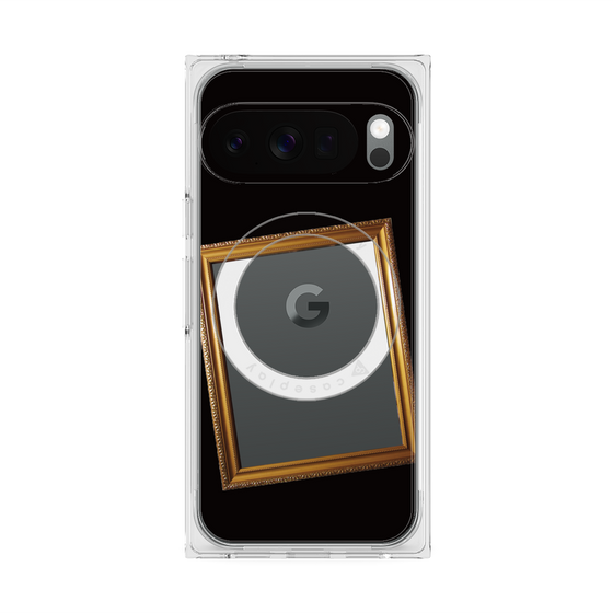 Premium Square Case with Pixelsnap［ Photo Frame - Black ］