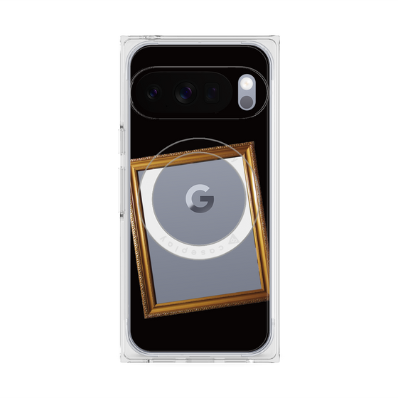 Premium Square Case with Pixelsnap［ Photo Frame - Black ］