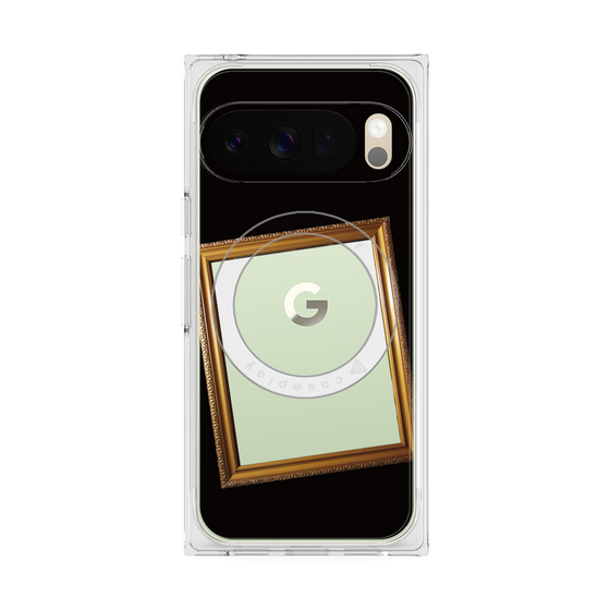 Premium Square Case with Pixelsnap［ Photo Frame - Black ］