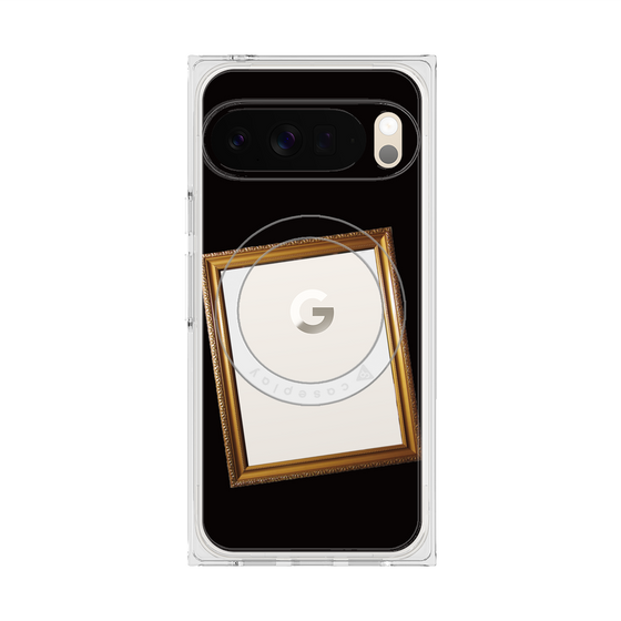 Premium Square Case with Pixelsnap［ Photo Frame - Black ］