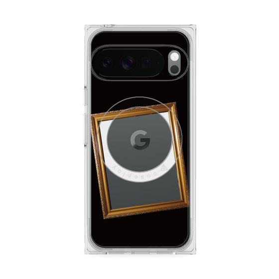 Premium Square Case with Pixelsnap［ Photo Frame - Black ］