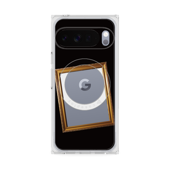 Premium Square Case with Pixelsnap［ Photo Frame - Black ］