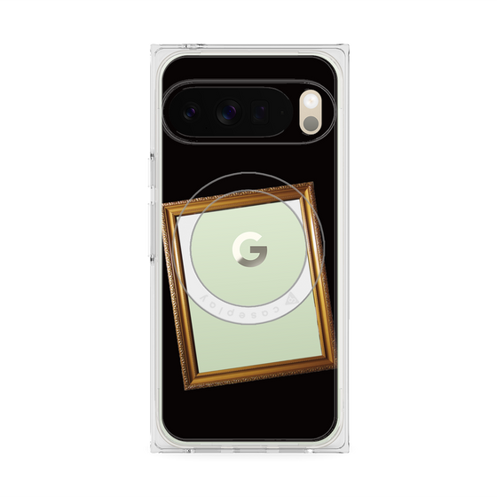 Premium Square Case with Pixelsnap［ Photo Frame - Black ］