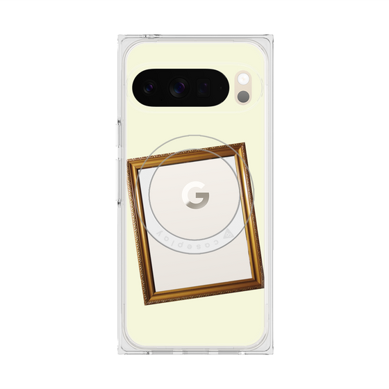 Premium Square Case with Pixelsnap［ Photo Frame - Ivory ］