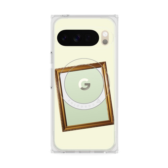 Premium Square Case with Pixelsnap［ Photo Frame - Ivory ］