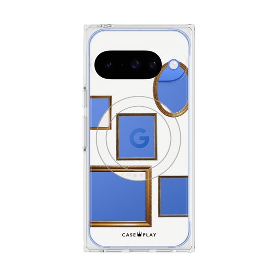 Premium Square Case with Pixelsnap［ Photo Frames - White ］