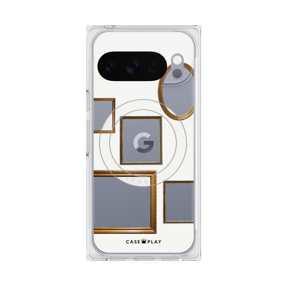 Premium Square Case with Pixelsnap［ Photo Frames - White ］