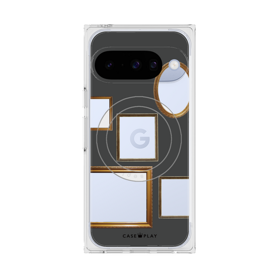 Premium Square Case with Pixelsnap［ Photo Frames - Gray ］