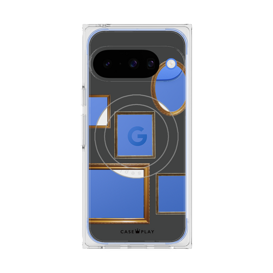 Premium Square Case with Pixelsnap［ Photo Frames - Gray ］