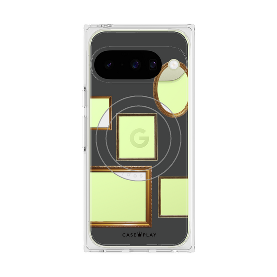 Premium Square Case with Pixelsnap［ Photo Frames - Gray ］