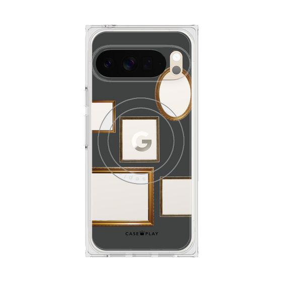 Premium Square Case with Pixelsnap［ Photo Frames - Gray ］