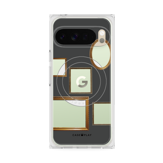 Premium Square Case with Pixelsnap［ Photo Frames - Gray ］