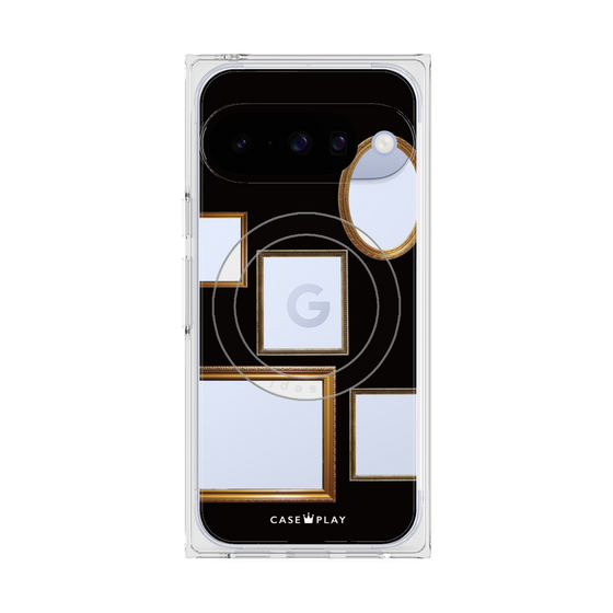 Premium Square Case with Pixelsnap［ Photo Frames - Black ］