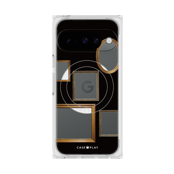 Premium Square Case with Pixelsnap［ Photo Frames - Black ］