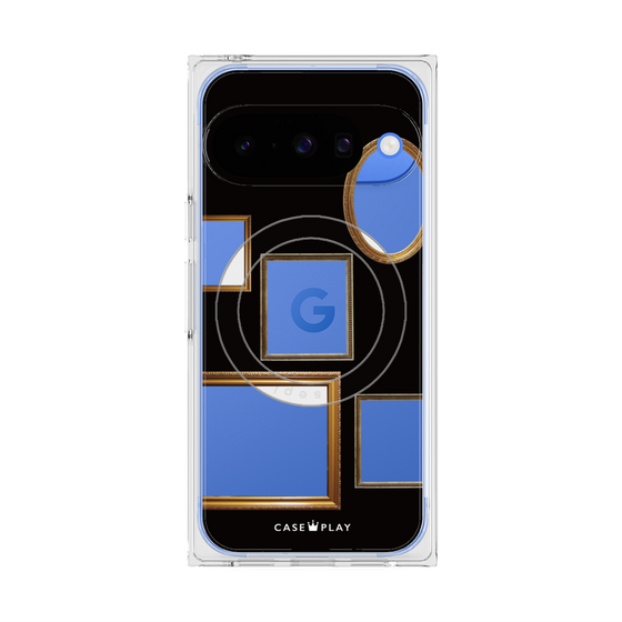 Premium Square Case with Pixelsnap［ Photo Frames - Black ］