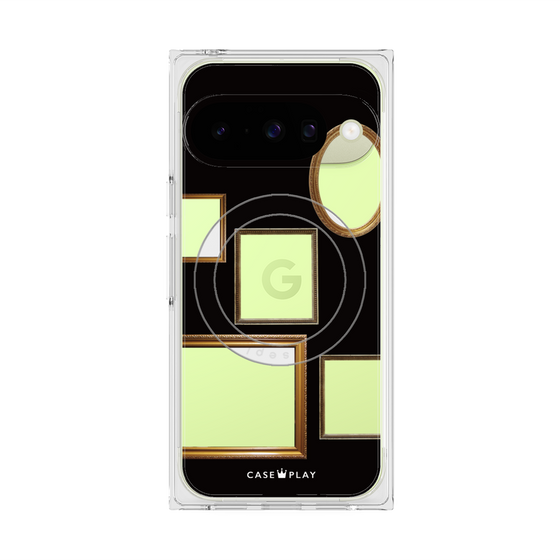 Premium Square Case with Pixelsnap［ Photo Frames - Black ］