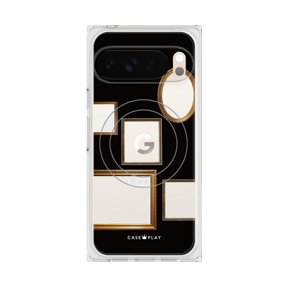 Premium Square Case with Pixelsnap［ Photo Frames - Black ］