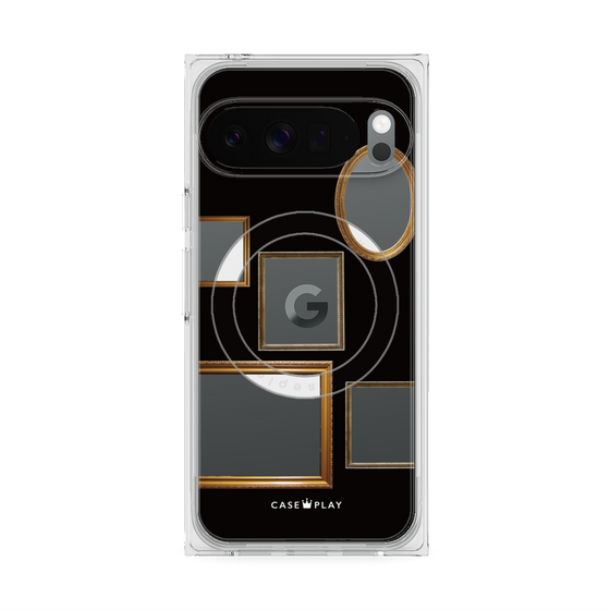 Premium Square Case with Pixelsnap［ Photo Frames - Black ］