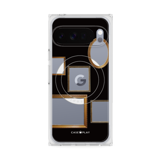 Premium Square Case with Pixelsnap［ Photo Frames - Black ］