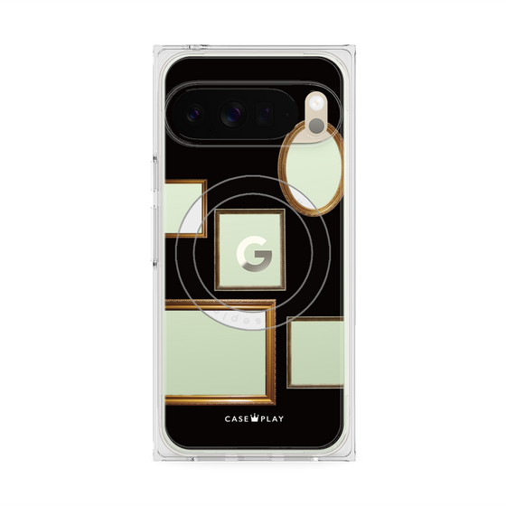 Premium Square Case with Pixelsnap［ Photo Frames - Black ］