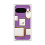Premium Square Case with Pixelsnap［ Photo Frames - Purple ］