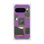 Premium Square Case with Pixelsnap［ Photo Frames - Purple ］