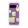 Premium Square Case with Pixelsnap［ Photo Frames - Purple ］