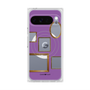 Premium Square Case with Pixelsnap［ Photo Frames - Purple ］