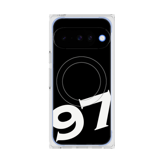 Premium Square Case with Pixelsnap［ No.97 - Black ］