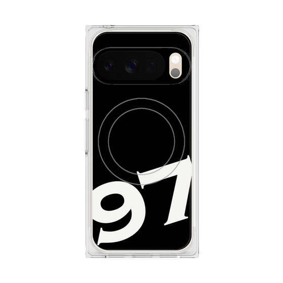 Premium Square Case with Pixelsnap［ No.97 - Black ］