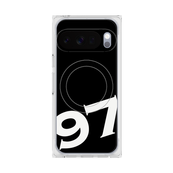 Premium Square Case with Pixelsnap［ No.97 - Black ］