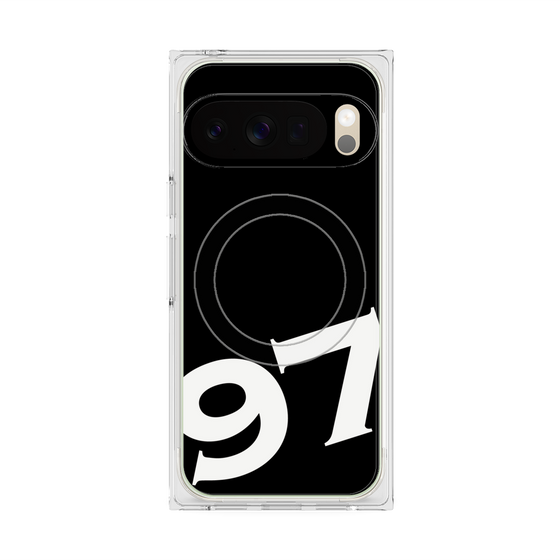 Premium Square Case with Pixelsnap［ No.97 - Black ］