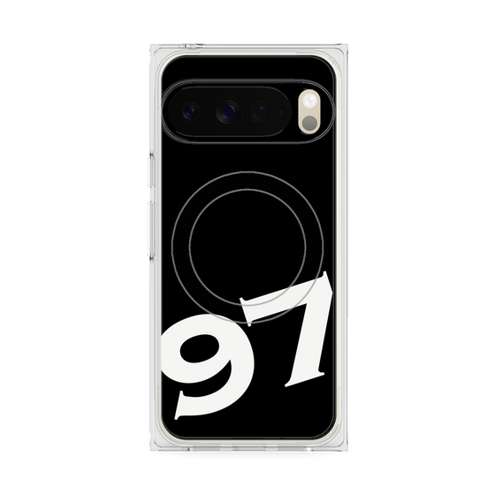 Premium Square Case with Pixelsnap［ No.97 - Black ］