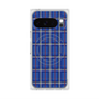 Premium Square Case with Pixelsnap［ Tartan Check - Blue ］
